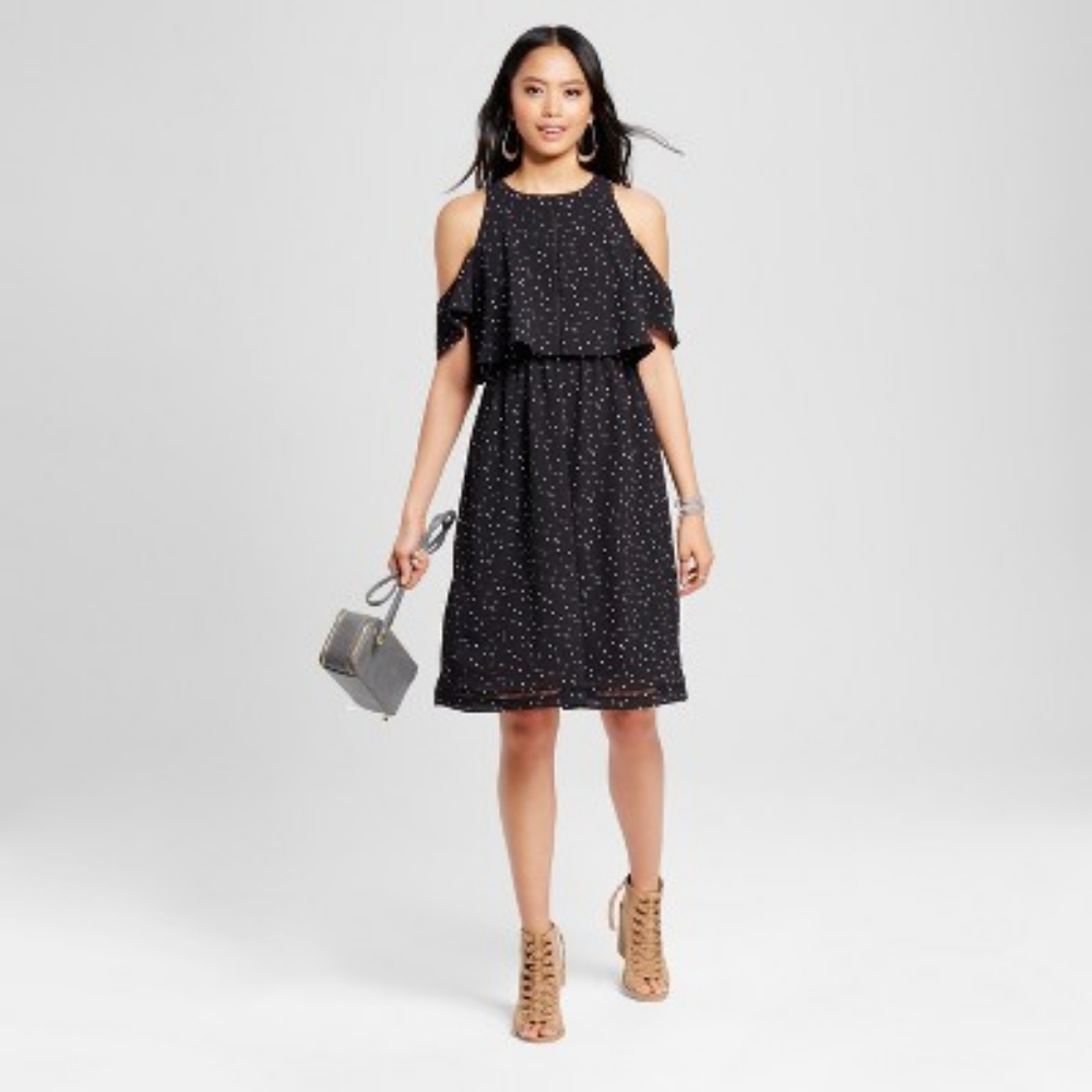 Black Polka DotDress | Mossimo